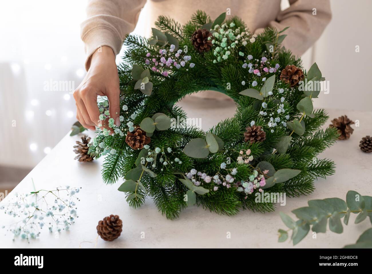 Christmas Wreath Workshop Cape Cod 2022 Christmas Workshop High Resolution Stock Photography And Images - Alamy