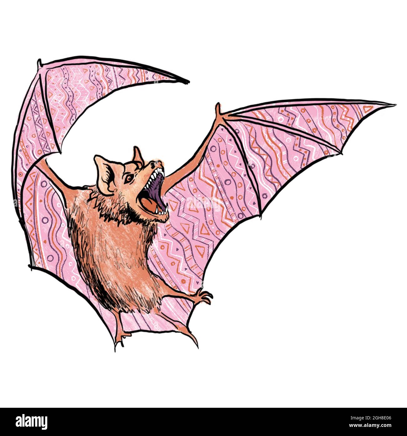 Bat drawing Animals Drawings Pictures Drawings ideas for kids Easy and  simple