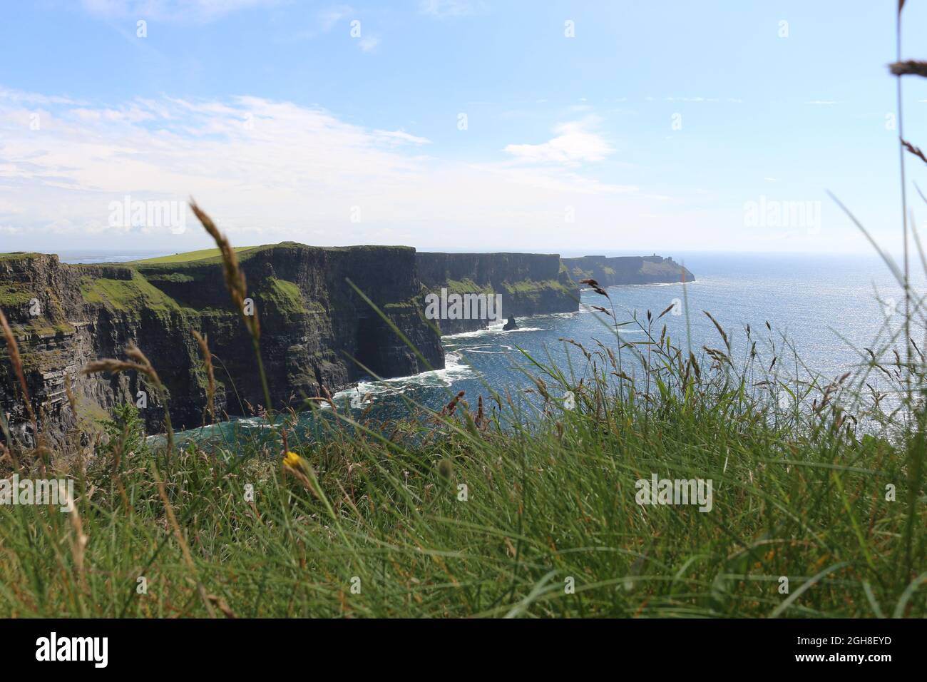 Cliffs Of Moher during a sunny day, one of the best placesin Ireland ...