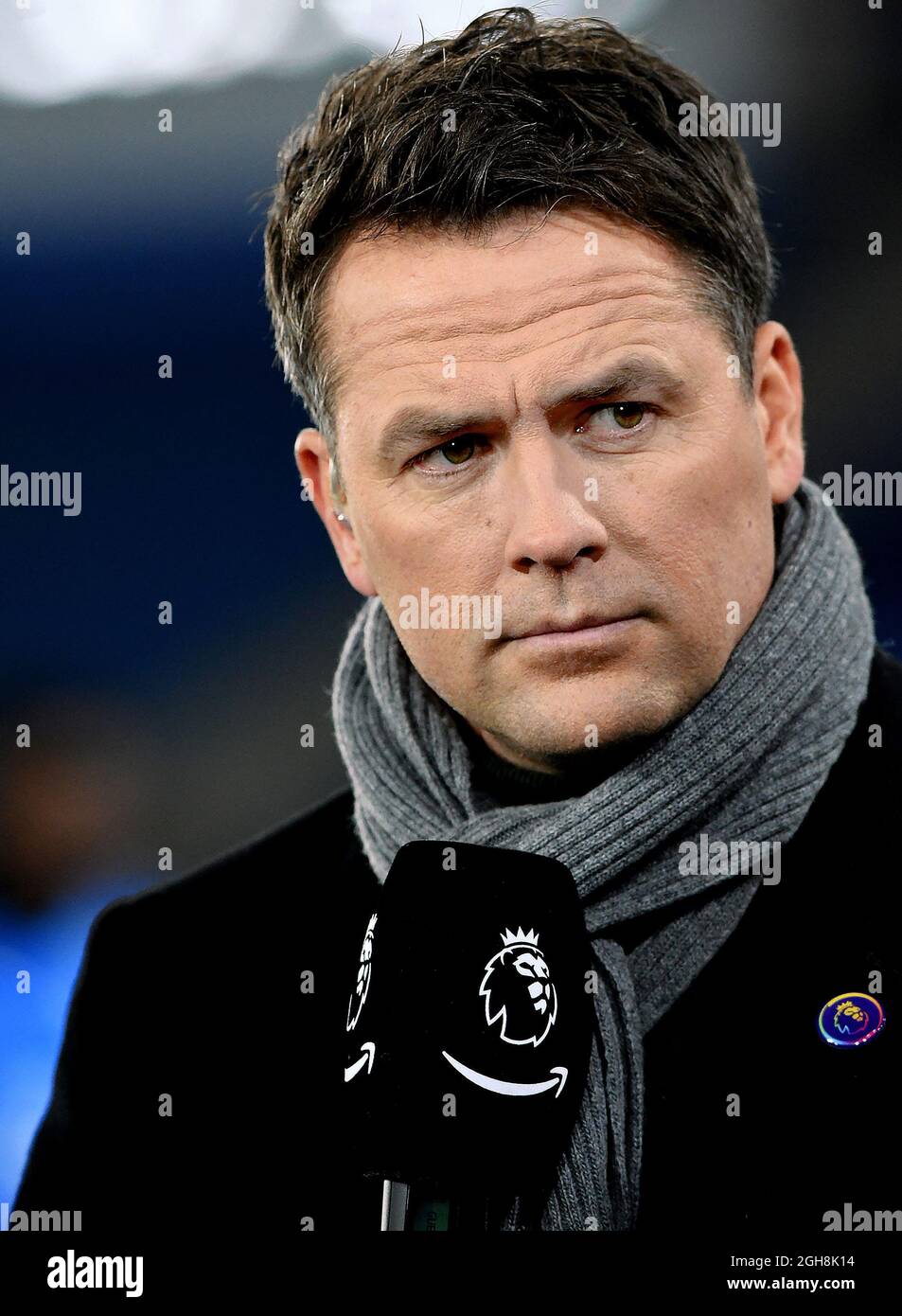 Amazon prime premier league microphone hires stock photography and