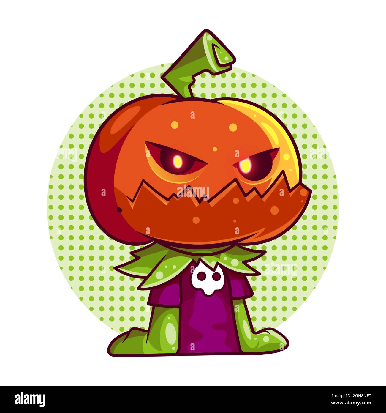 ILLUSTRATION OF MONSTER HALLOWEEN Stock Vector Image & Art - Alamy