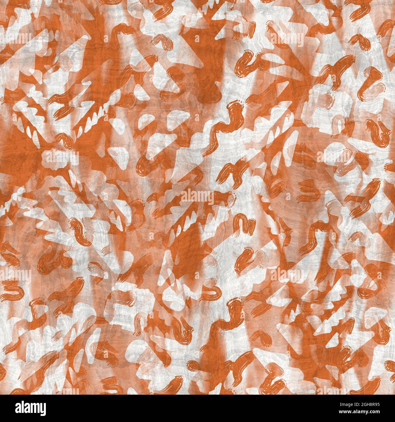 2tone Pattern Seamless two tone hand drawn brushed effect pattern swatch Stock Photo ...