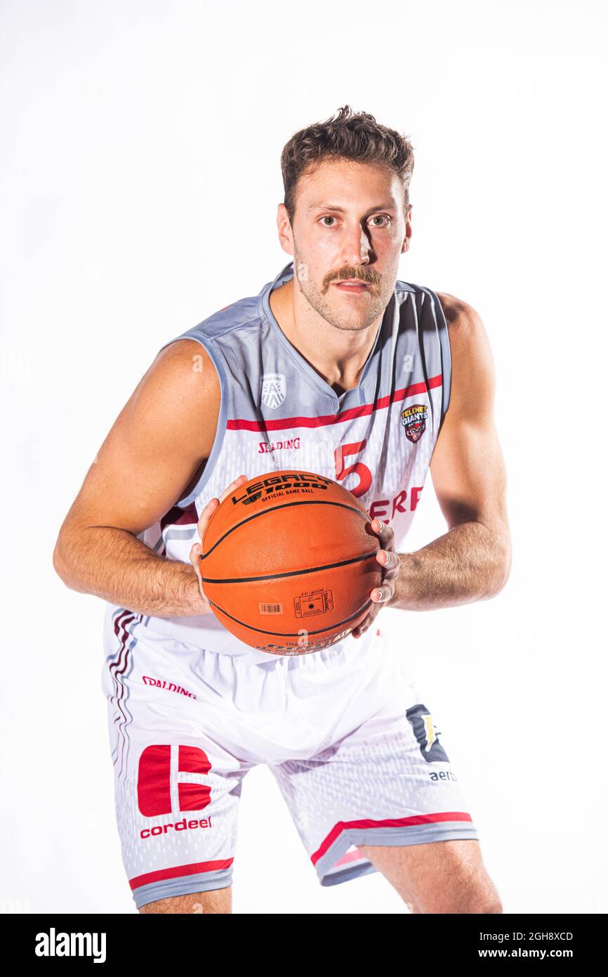 Antwerp's Matthew Tiby poses at a photoshoot of Belgian Basketball team  Antwerp Giants, ahead of the 2021-2022 EuroMillions League, Friday 03  Septembe Stock Photo - Alamy