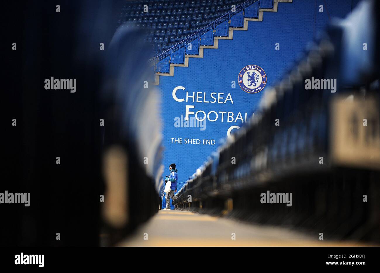 A general view of Stamford Bridge home of Chelsea FC during the ...