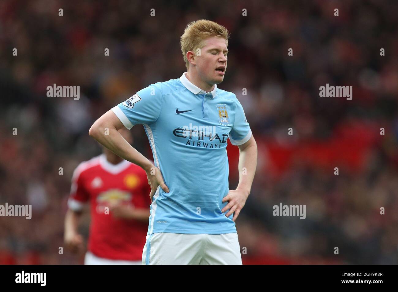 Image #: 40483738 Oct. 25, 2015 - Manchester, United Kingdom - Kevin De  Bruyne of Manchester City looks dejected - Manchester United vs Manchester  City - Barclay's Premier League - Old Trafford - Manchester - 25/10/2015  Stock Photo - Alamy