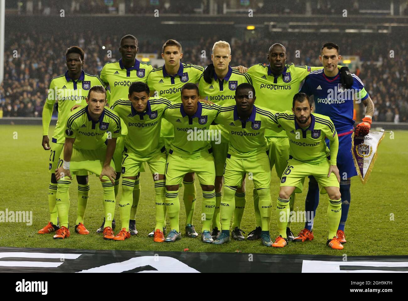 Rsc anderlecht team hi-res stock photography and images - Alamy