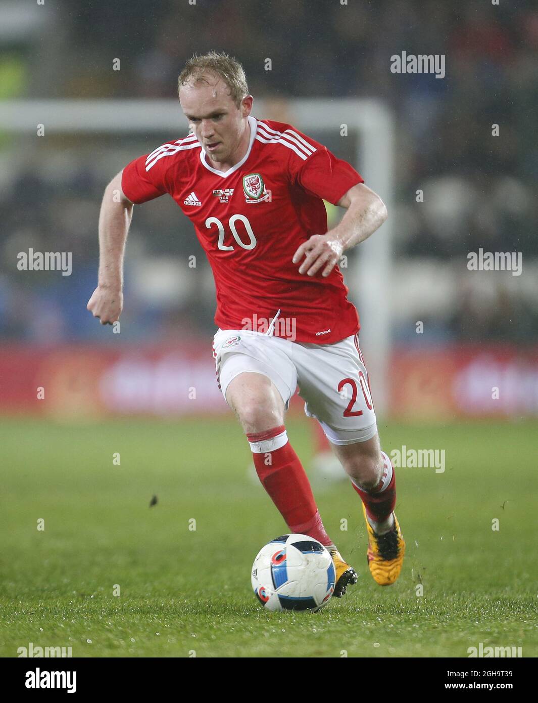 Jonathan Williams of Wales during the international friendly match at the  Cardiff City Stadium. Photo credit should read: Philip Oldham/Sportimage  via PA Images Stock Photo - Alamy