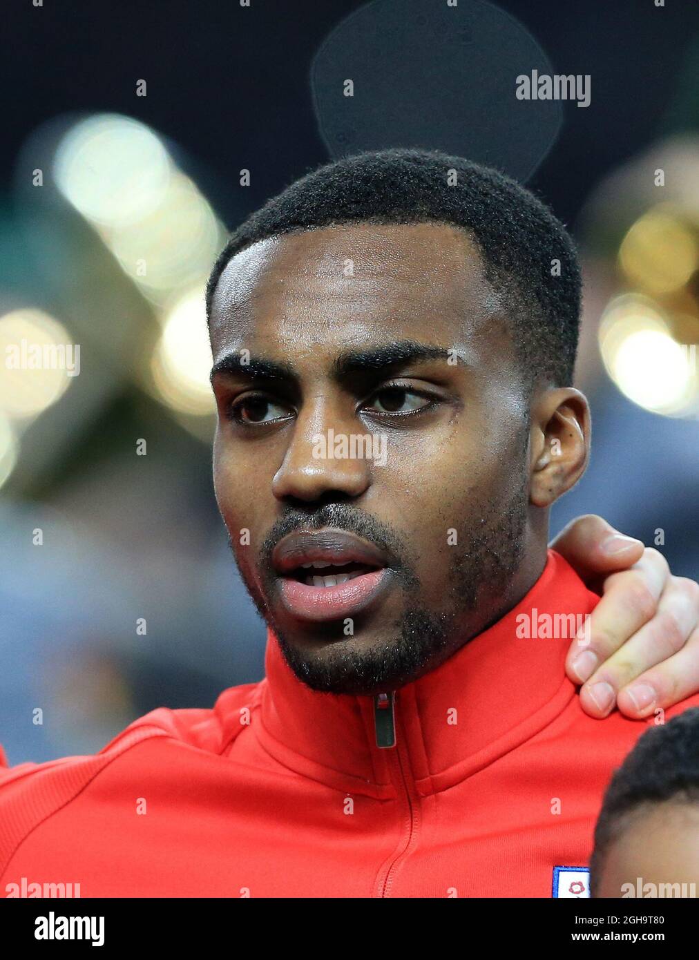England's Danny Rose in action during the International Friendly match at  Olympiastadion. Photo credit should read: David Klein/Sportimage Stock  Photo - Alamy