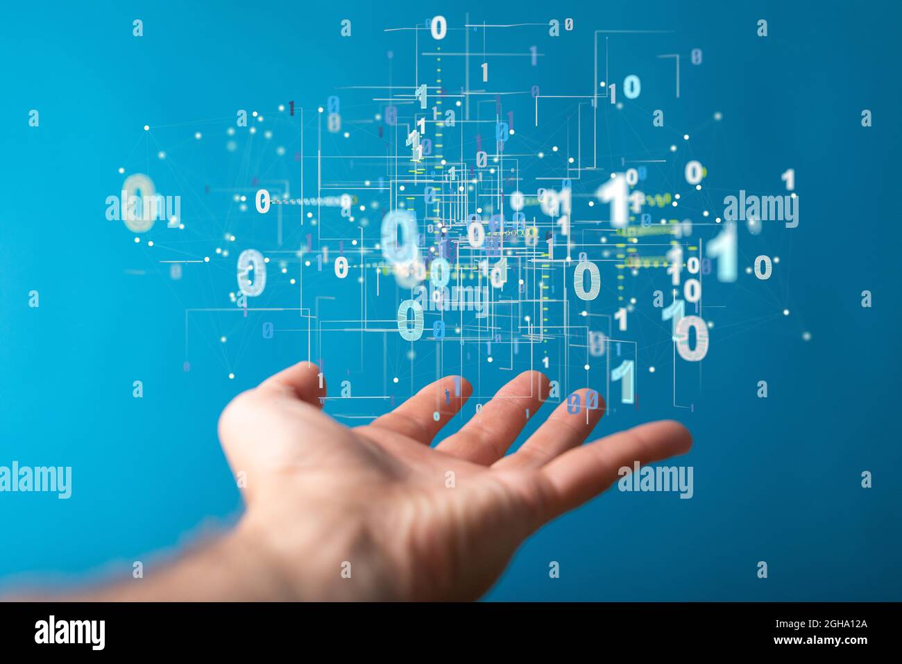 Floating codes hi-res stock photography and images - Alamy