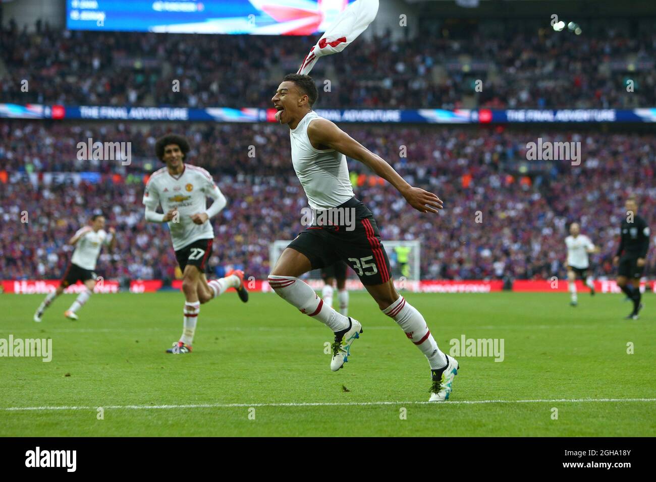 Jesse Lingard Of Manchester United Celebrates Scoring His Sides Second jesse-lingard-of-manchester-united-celebrates-scoring-his-sides-second