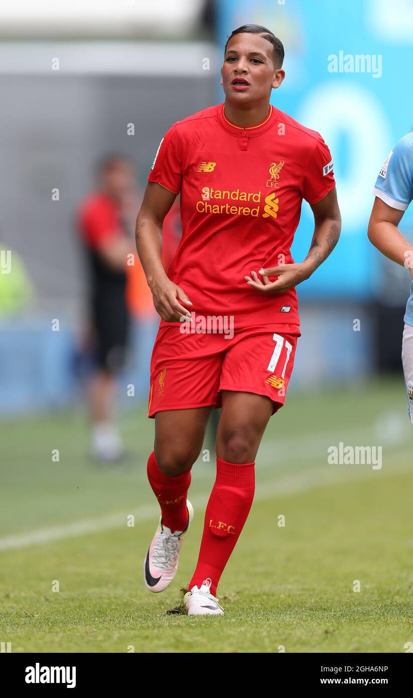 Shanice Van De Sanden of Liverpool Ladies during the WSL match at The  Academy Stadium. Photo credit should read: Lynne Cameron/Sportimage via PA  Images Stock Photo - Alamy
