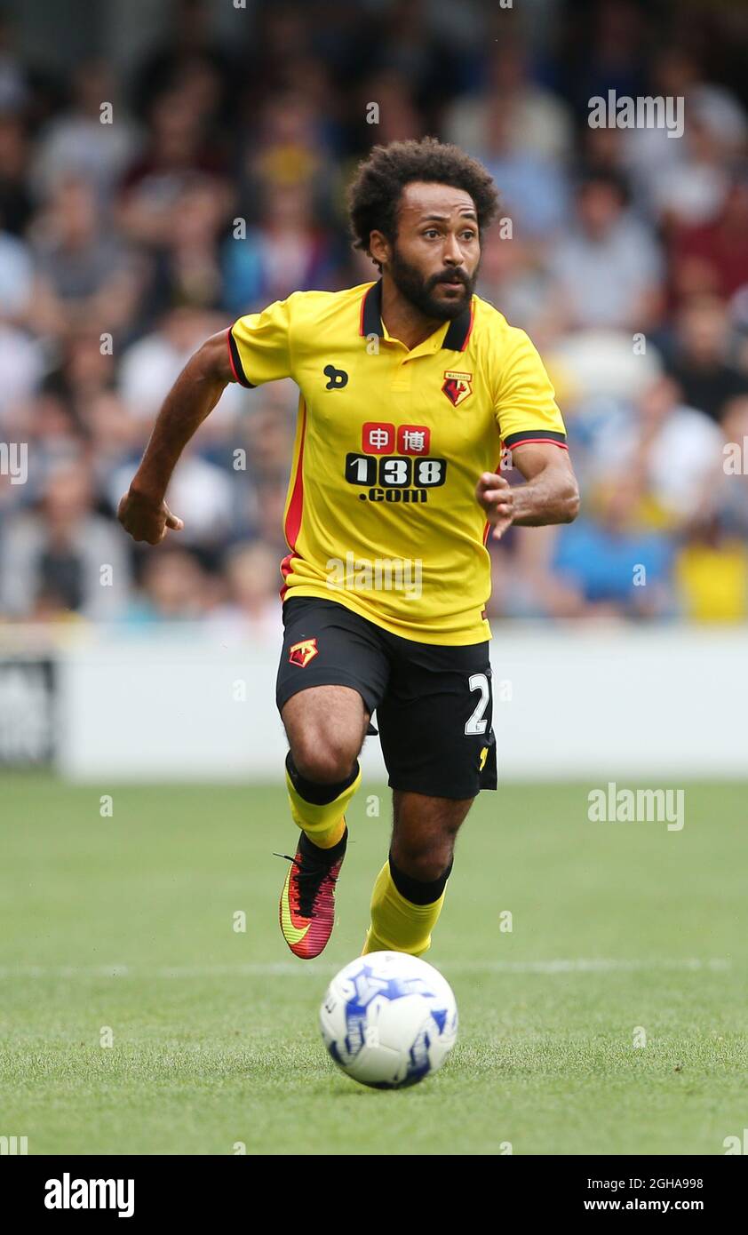 Watford's Ikechi Anya in action during the pre season friendly match at ...