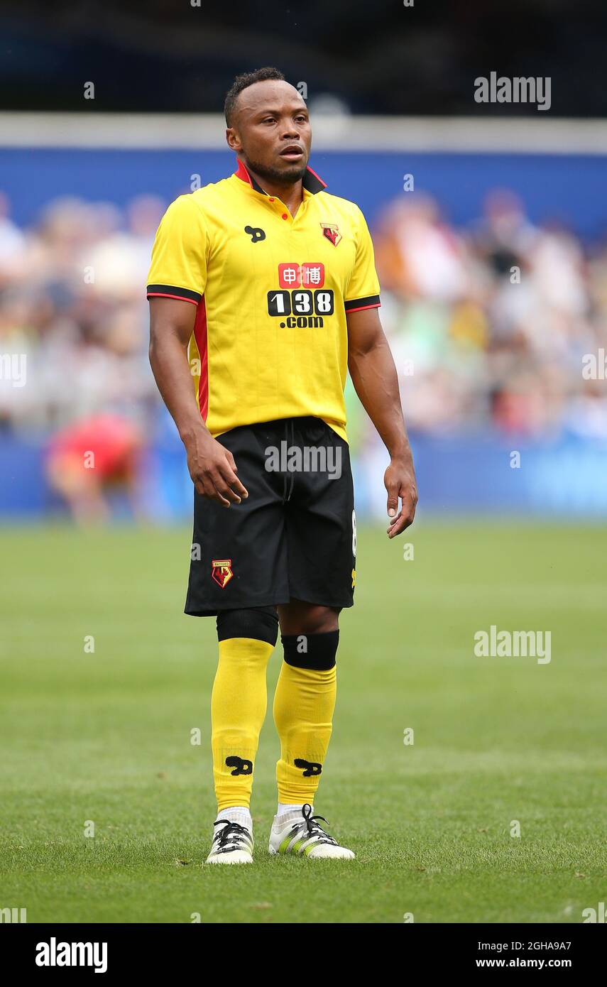 Watford's Juan Camilo Zuniga in action during the pre season friendly match at Loftus Road, London. Picture date July 30th, 2016 Pic David Klein/Sportimage via PA Images Stock Photo