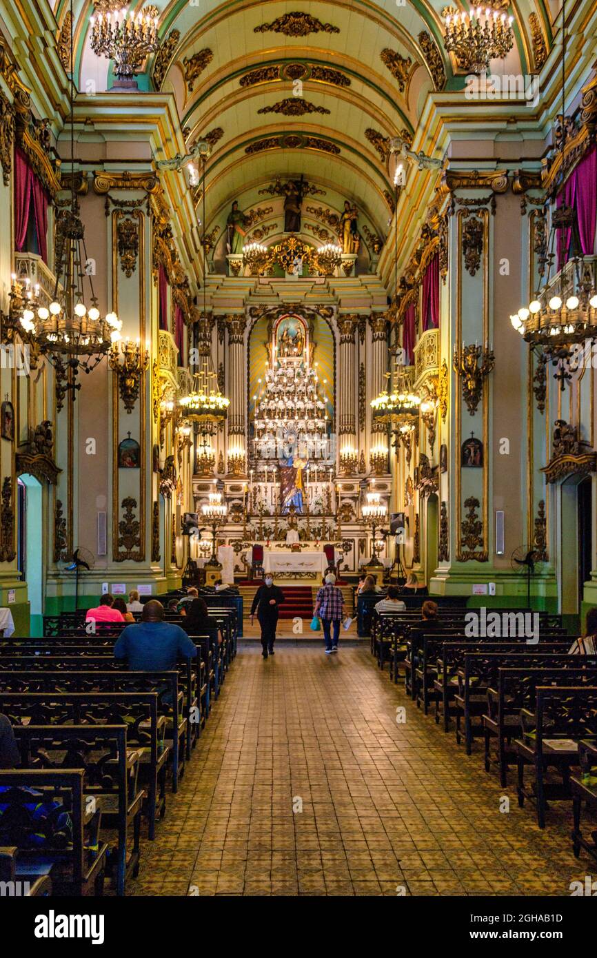 Saint Joseph Catholic Church in Rio de Janeiro, Brazil Stock Photo - Alamy