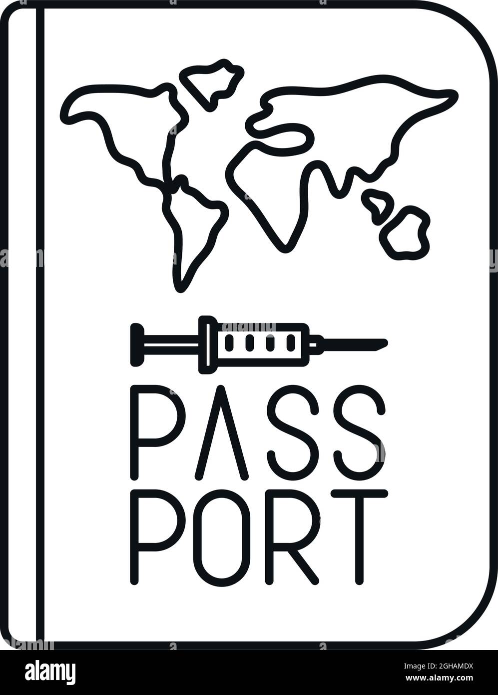 medical passport illustration Stock Vector Image & Art Alamy