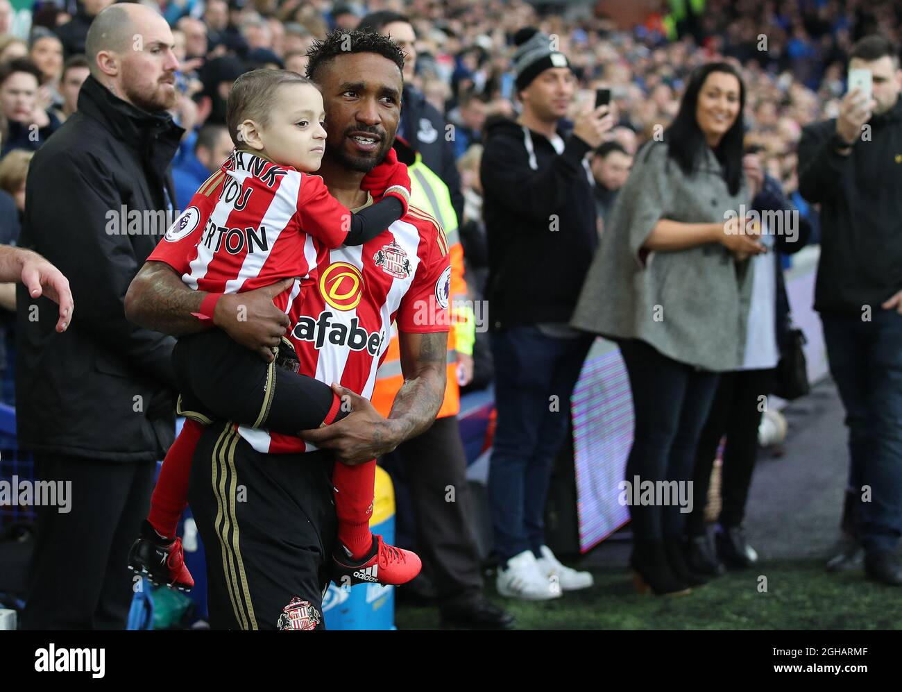 Jermain Defoe of Sunderland during the English Premier League match at ...