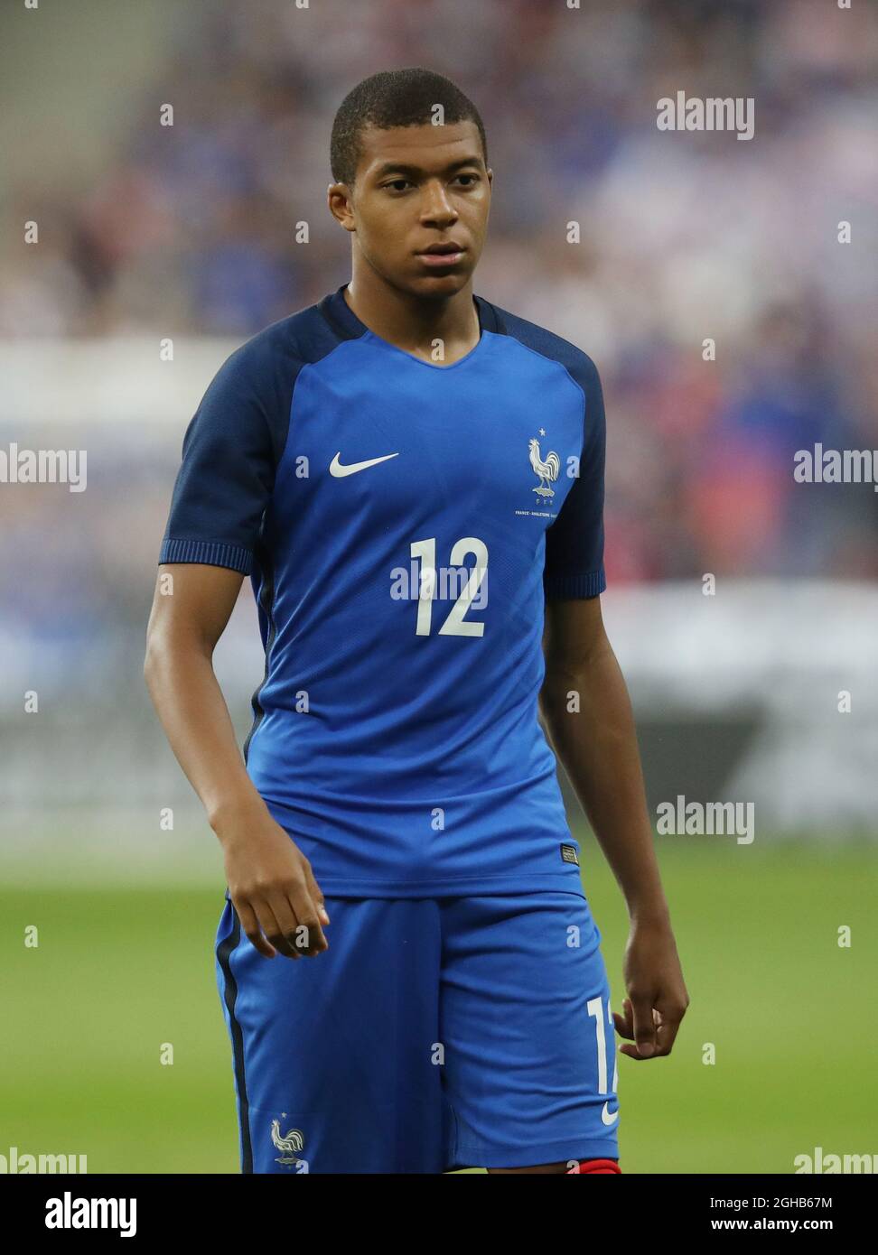 France S Kylian Mbappe In Action During The Friendly Match At Stade De France Stadium Paris Picture Date 13th June 17 Picture Credit Should Read David Klein Sportimage Via Pa Images Stock Photo