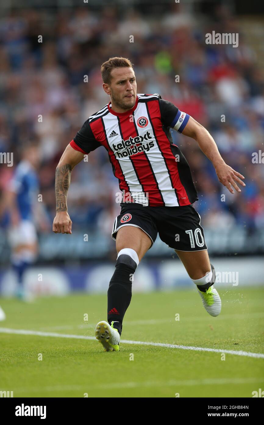 Billy Sharp of Sheffield United during the pre season friendly at the ...