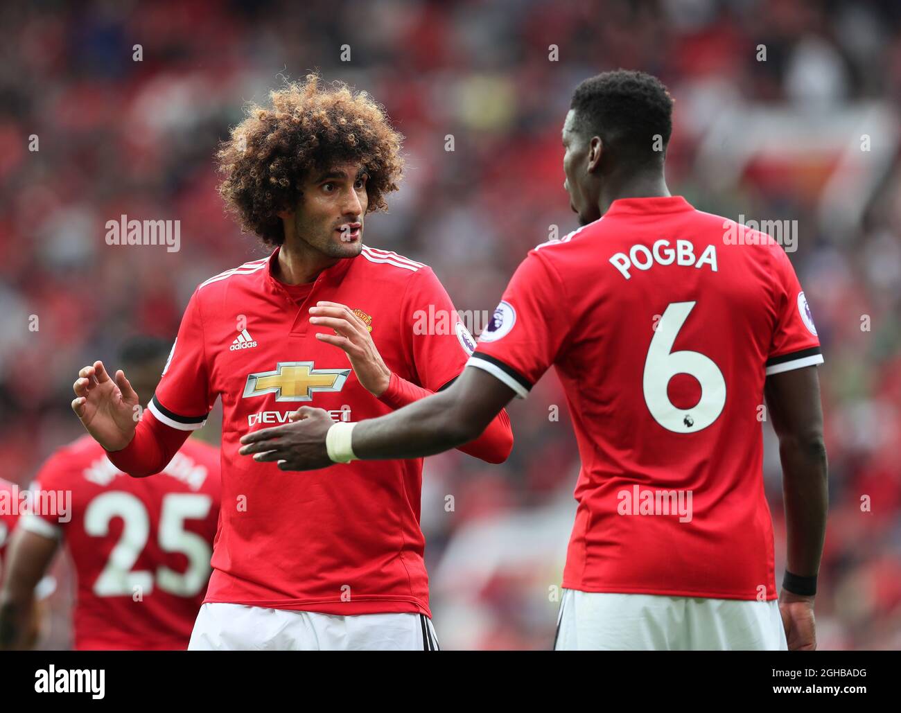 Manchester United manager Jose Mourinho, Henrikh Mkhitaryan and the bench  celebrate victory at full time of the UEFA Europa League Final at the  Friends Arena in Stockholm, Sweden Stock Photo - Alamy