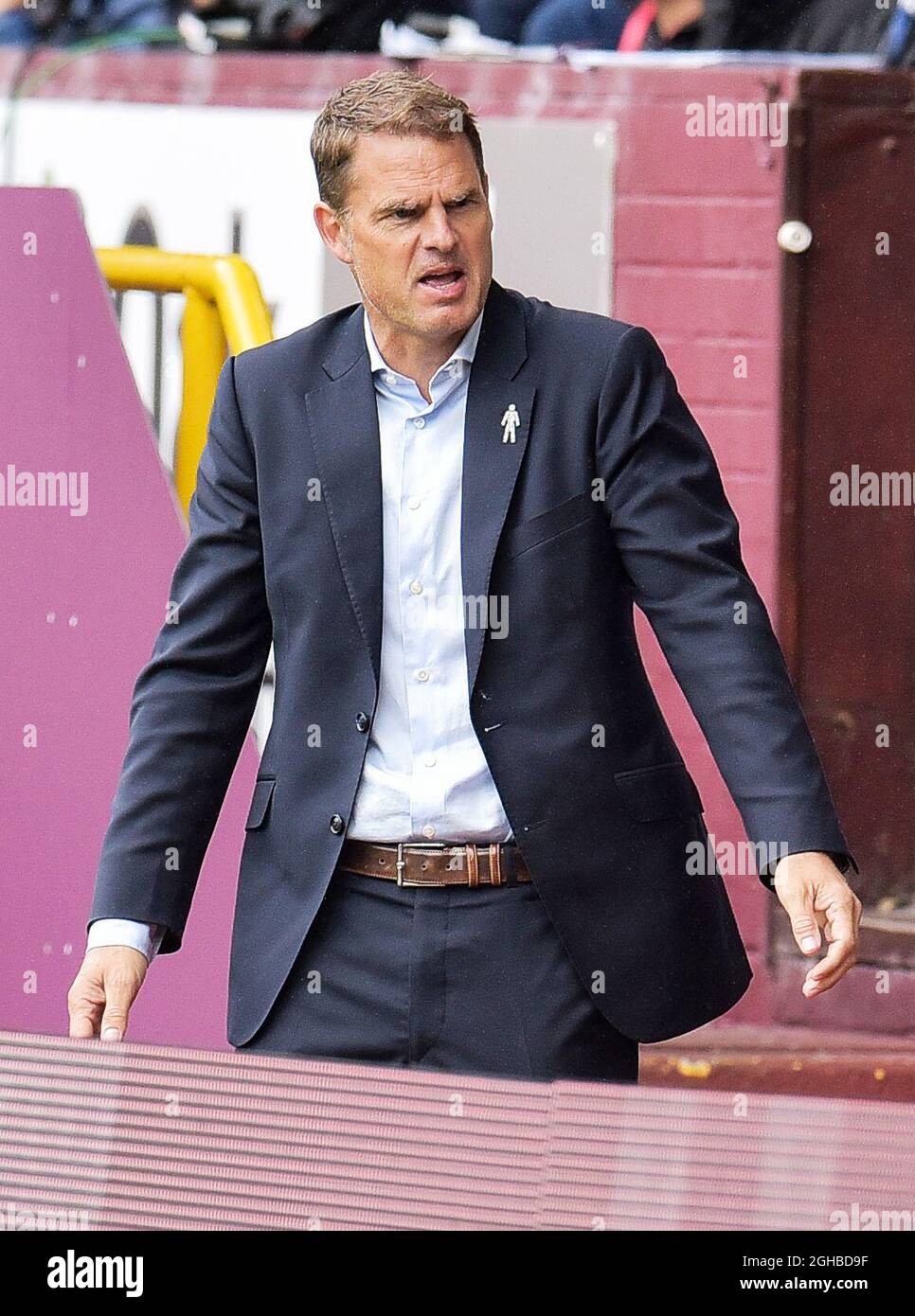 Crystal Palace manager Frank de Boer during the premier league match at the Turf Moor Stadium, Burnley. Picture date 10th September 2017. Picture credit should read: Paul Burrows/Sportimage via PA Images Stock Photo