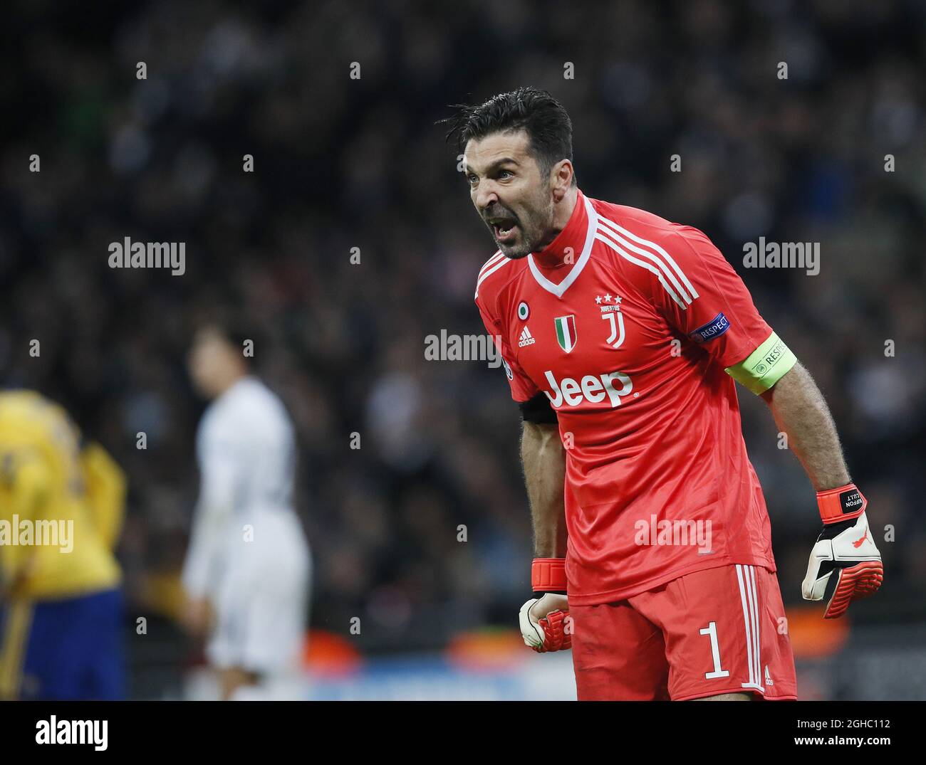 Vista generale di un poster Juventus Gianluigi Buffon Foto stock - Alamy