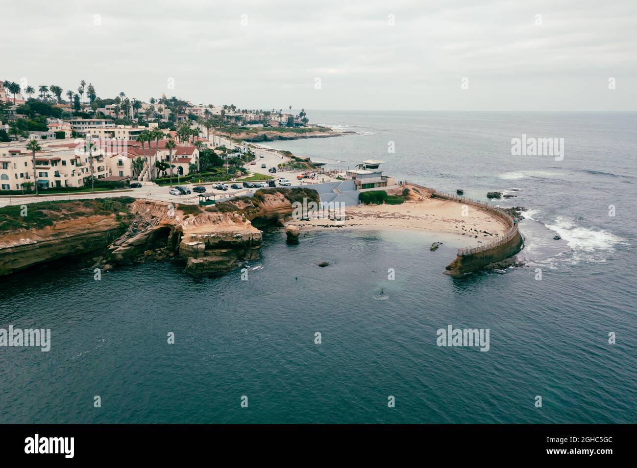 Children's Pool in La Jolla, California Stock Photo Alamy