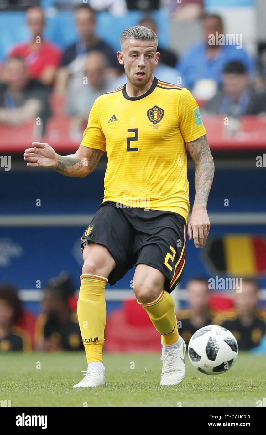 Toby Alderweireld of Belgium during the FIFA World Cup 2018 Group G ...