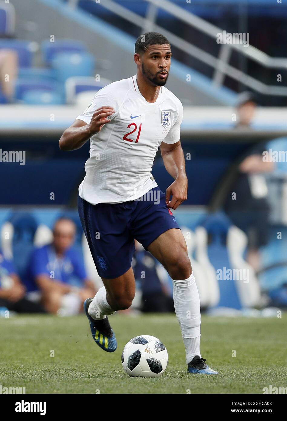 England's Ruben Loftus-Cheek in action during the FIFA World Cup 2018 ...
