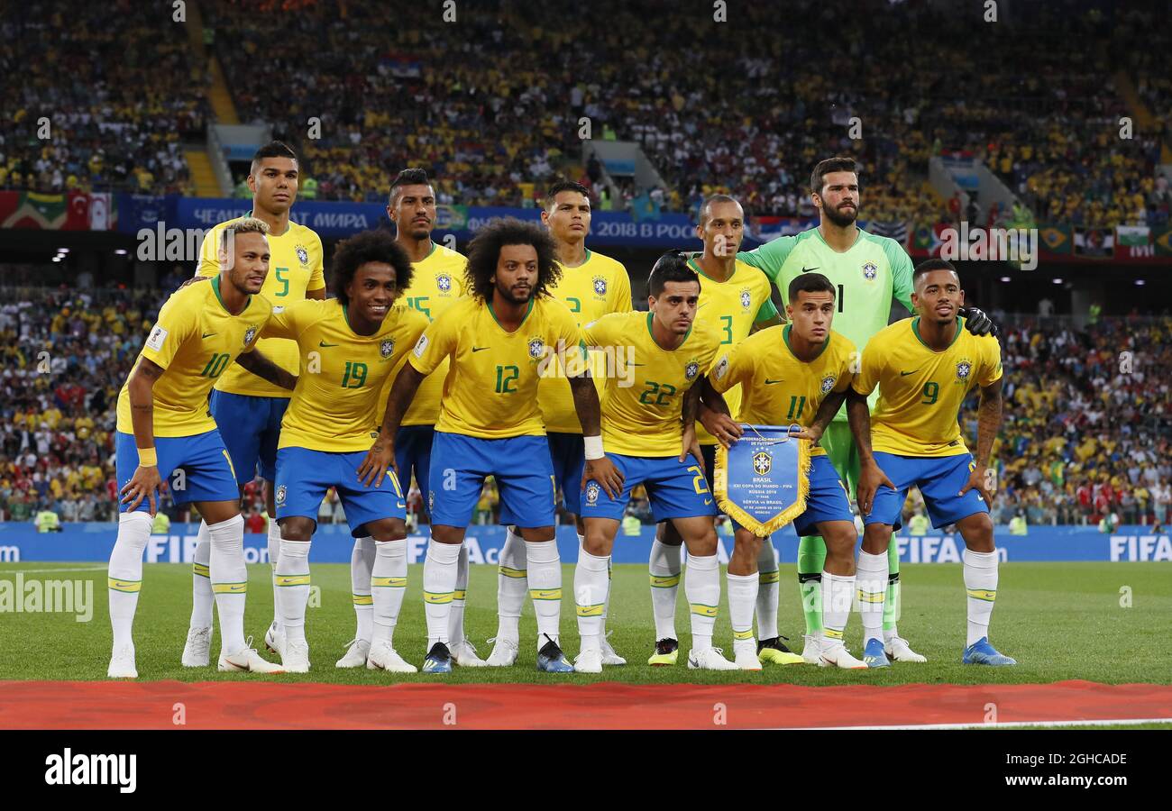 Brazil team group hi-res stock photography and images - Alamy