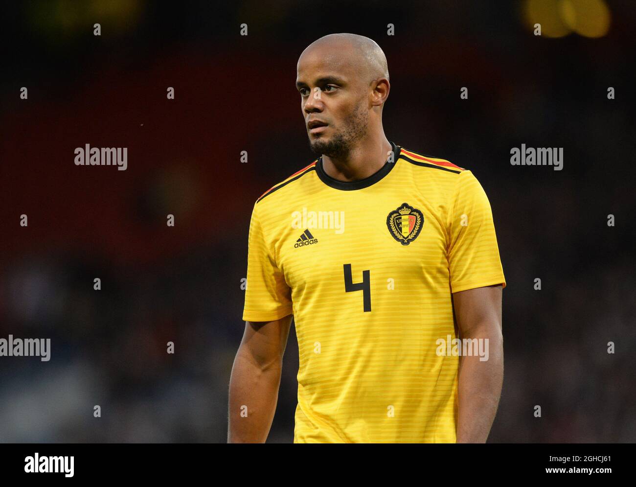 Vincent Kompany of Belgium during the International Friendly match at Hampden Park, Glasgow. Picture date 7th September 2018. Picture credit should read: Richard Lee/Sportimage via PA Images Stock Photo