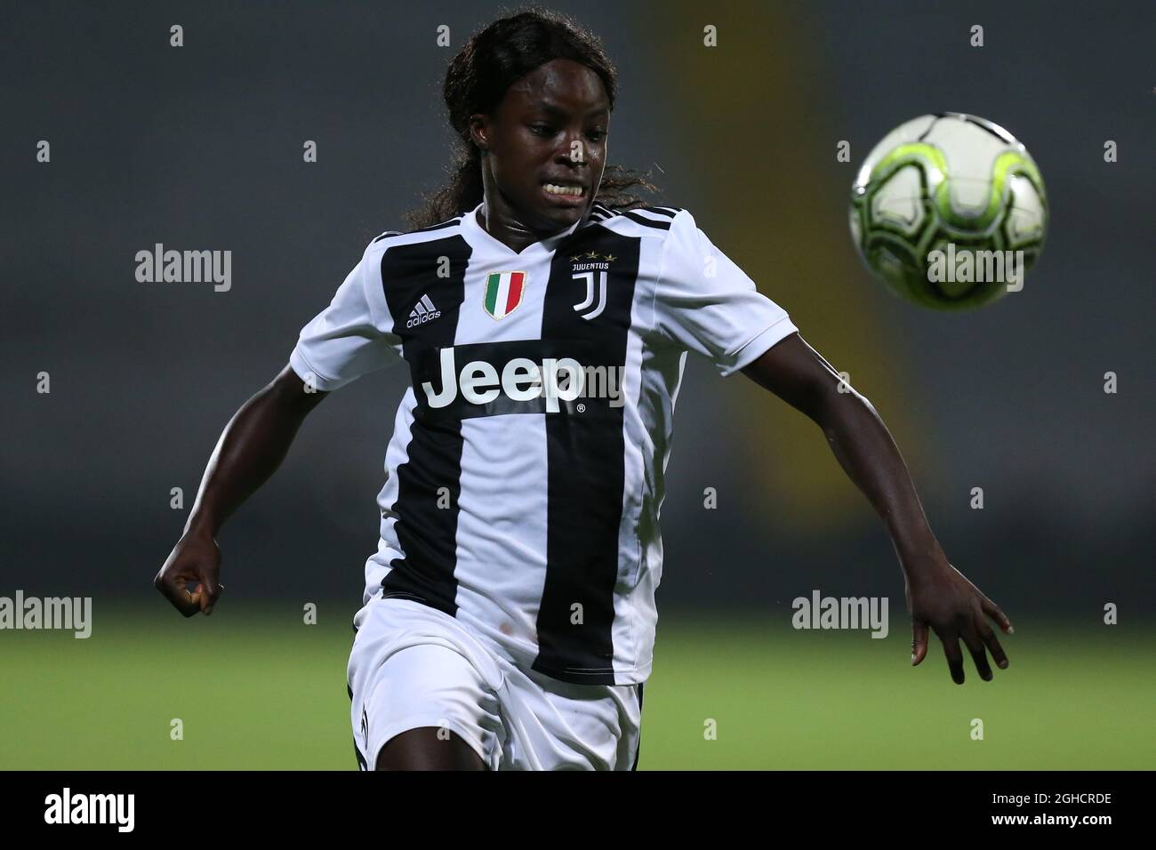 Eniola Aluko during the Women's Italian Supercup final at the Alberto Piccolo's Stadium, La Spezia. Picture date: 13th October 2018. Picture credit should be: Jonathan Moscrop/Sportimage  via PA Images **ITALY OUT** Stock Photo