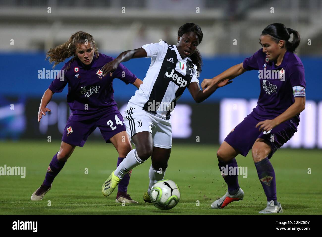 Agnese Bonfantini (Roma) and Stephanie Breitner (Fiorentina Femminile)  during ACF Fiorentina