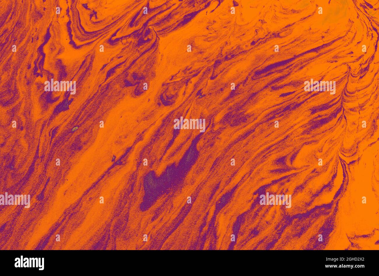 Abstract background - redish flowing masses shoot from above Stock Photo