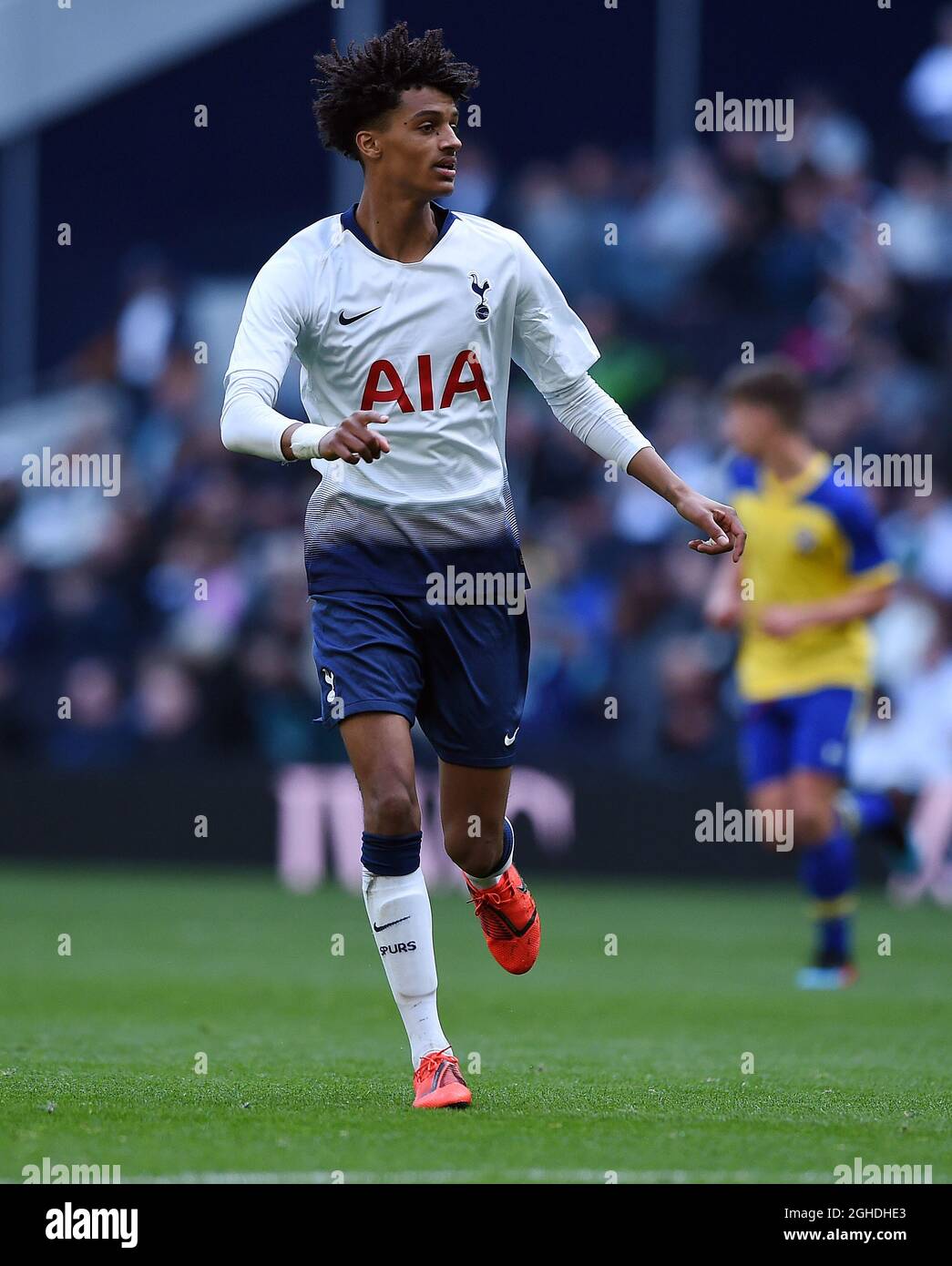 Brooklyn Lyons of Foster Tottenham Hotspur Under 18 during the Test Event match at Tottenham Hotspur Stadium, London. Picture date: 24th March 2019. Picture credit should read: Robin Parker/Sportimage via PA Images Stock Photo
