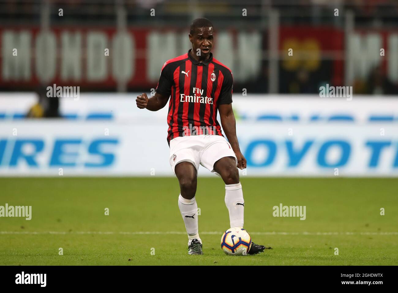 Cristian Zapata of AC Milan during the Serie A match at Giuseppe Meazza, Milan. Picture date: 6th May 2019. Picture credit should read: Jonathan Moscrop/Sportimage via PA Images Stock Photo