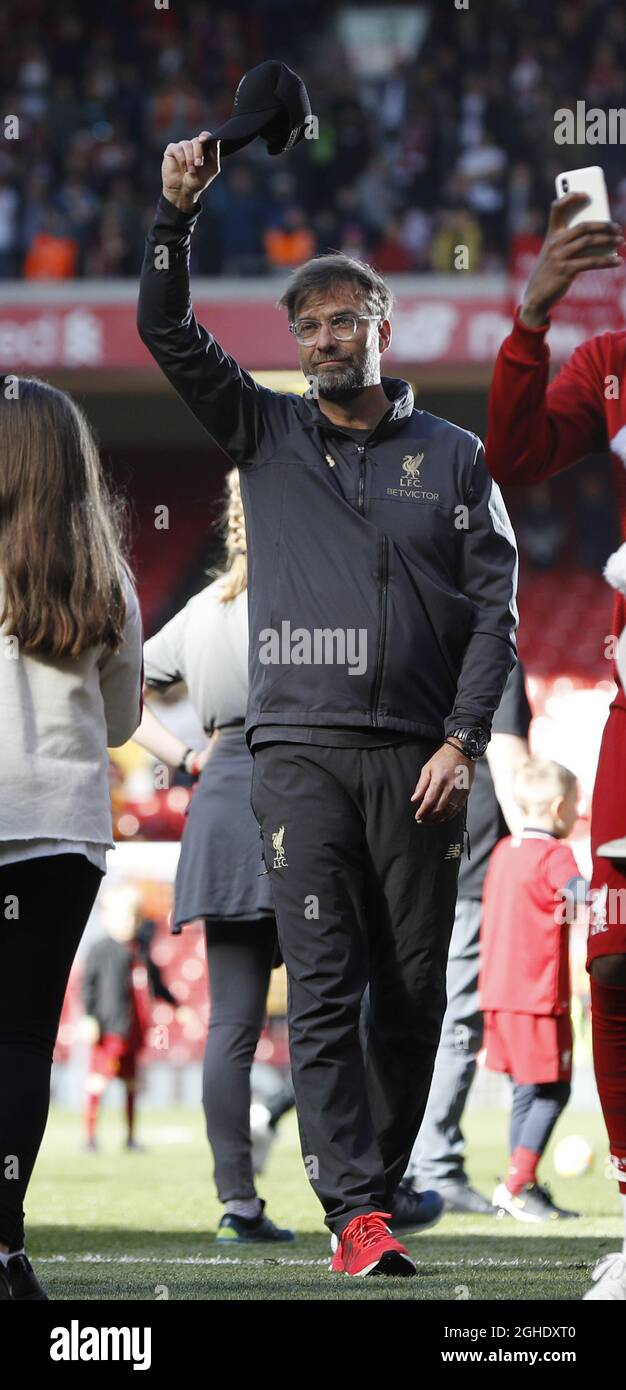 Liverpool jurgen klopp anfield kop hires stock photography and images Alamy