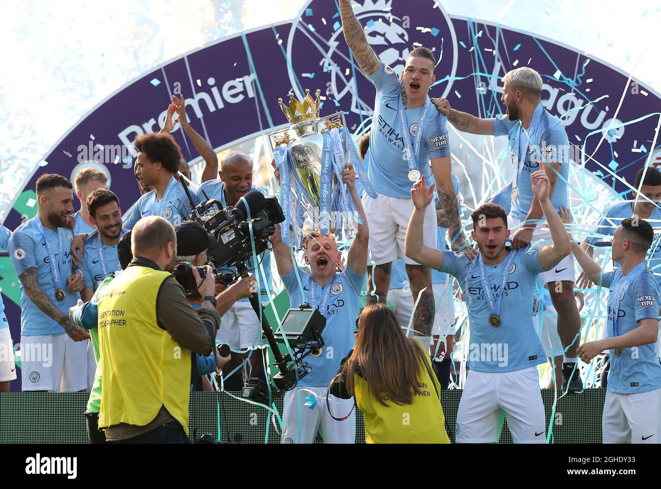 Zinchenko premier league trophy hires stock photography and images Alamy