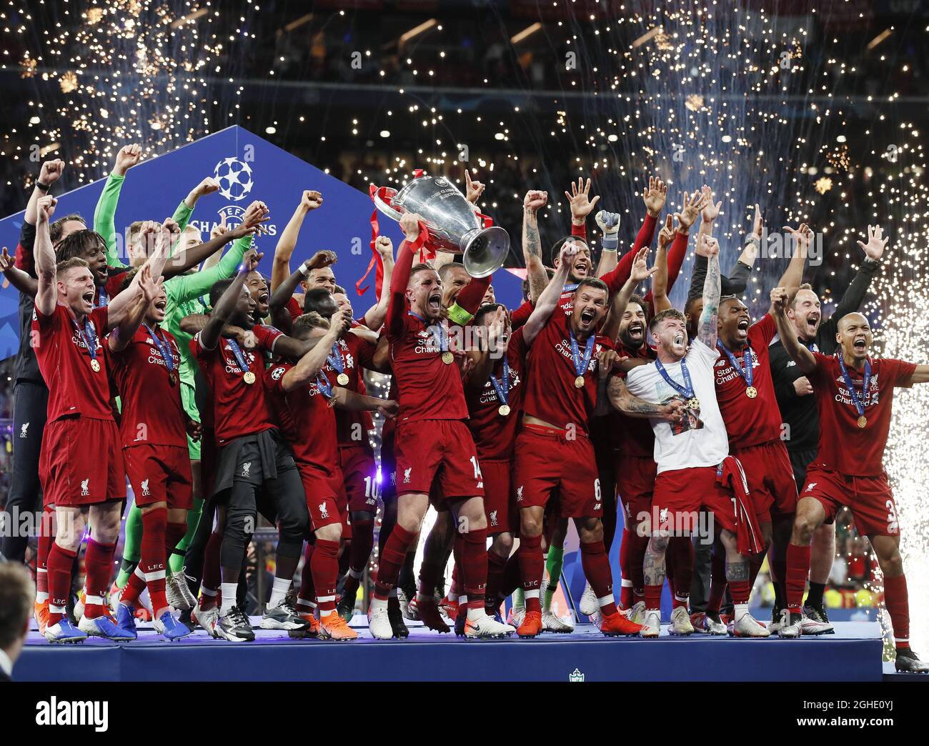 henderson champions league trophy