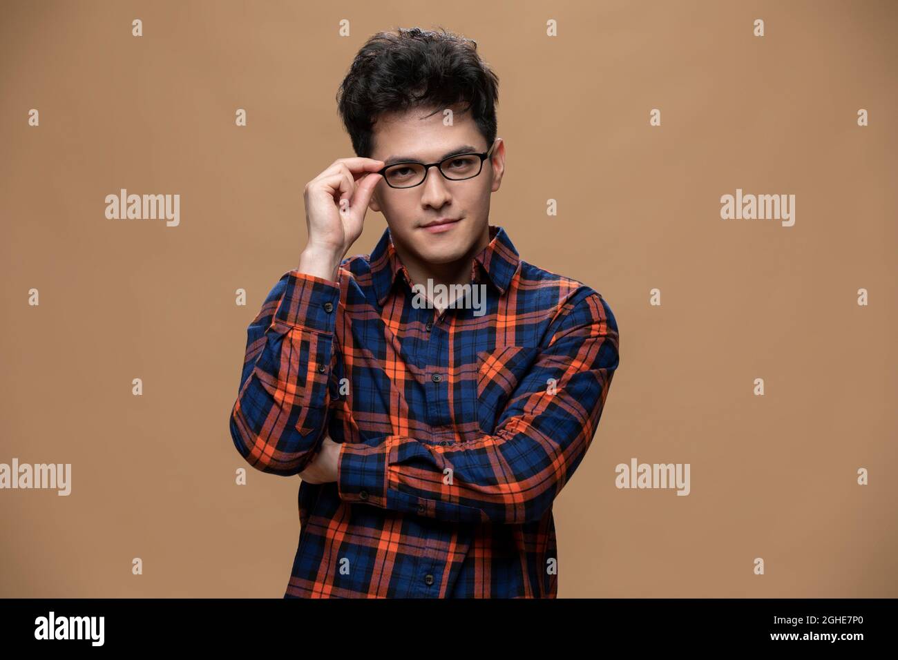 Studio shot young men hi-res stock photography and images - Alamy