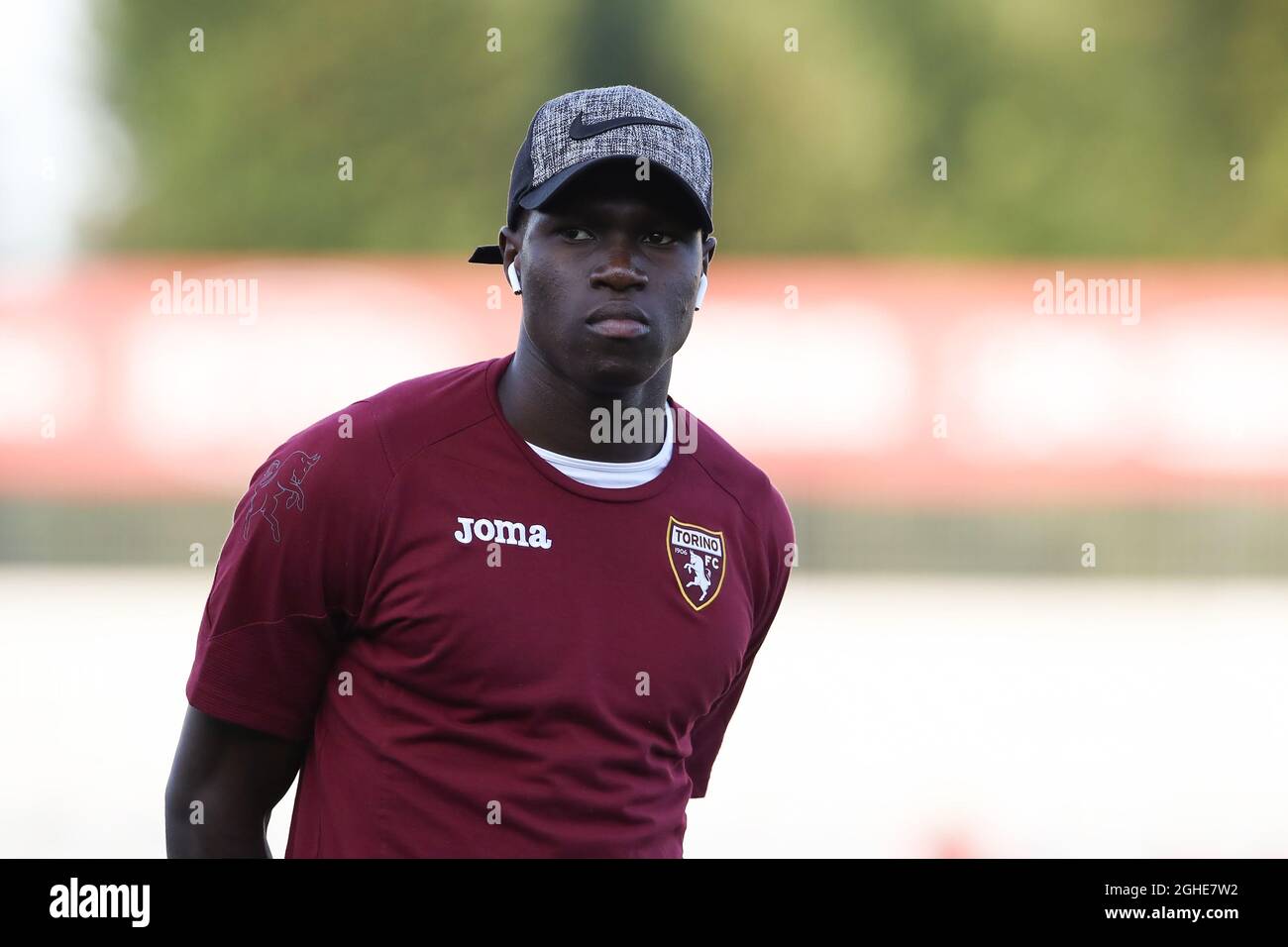 Wilfred Stephane Singo during the UEFA Europa League, Second qualifying  round First Leg match at the Stadio Giuseppe Moccagatta - Alessandria,  Torino. Picture date: 25th July 2019. Picture credit should read: Jonathan