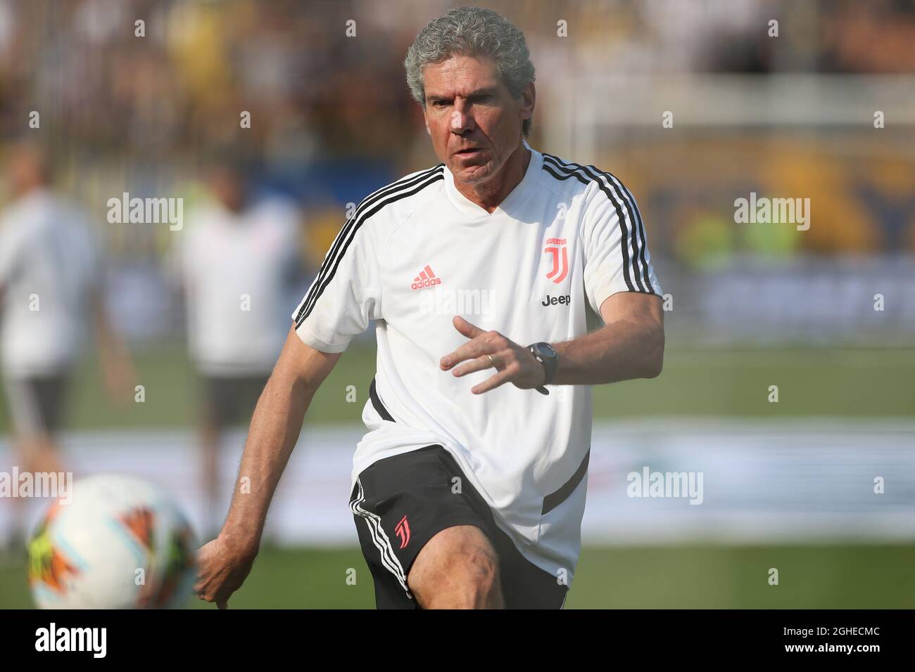 Juventus goalkeeping coach Claudio Filippi during the Serie A match at Stadio Ennio Tardini, Parma. Picture date: 24th August 2019. Picture credit should read: Jonathan Moscrop/Sportimage via PA Images Stock Photo