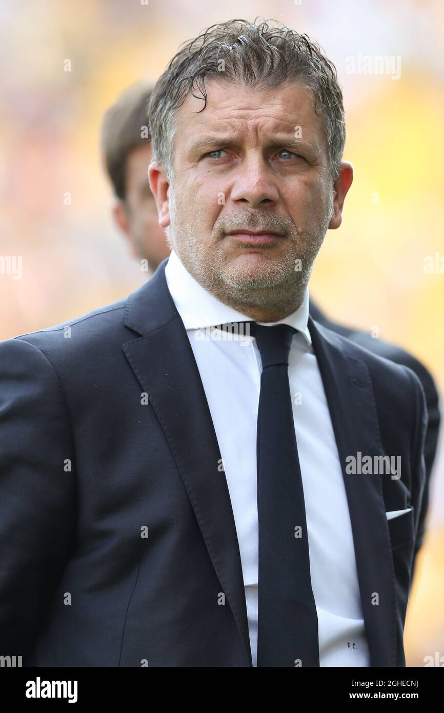 Juventus's Head of Technical Areas Federico Cherubini during the Serie A  match at Stadio Ennio Tardini,