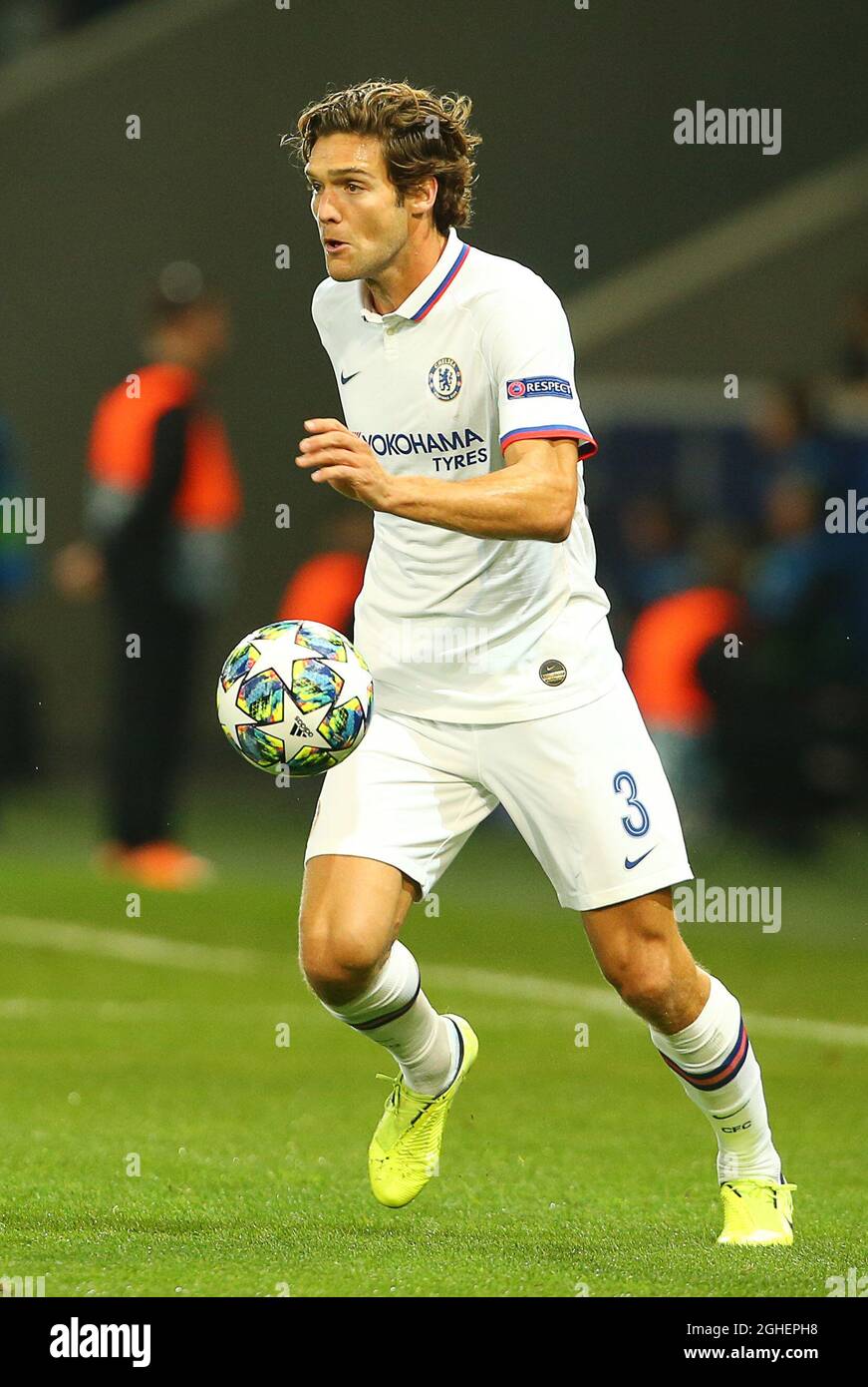 Marcos Alonso of Chelsea during the UEFA Champions League match at ...