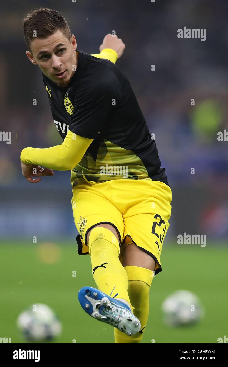 Thorgan Hazard of Borussia Dortmund during the UEFA Champions League ...