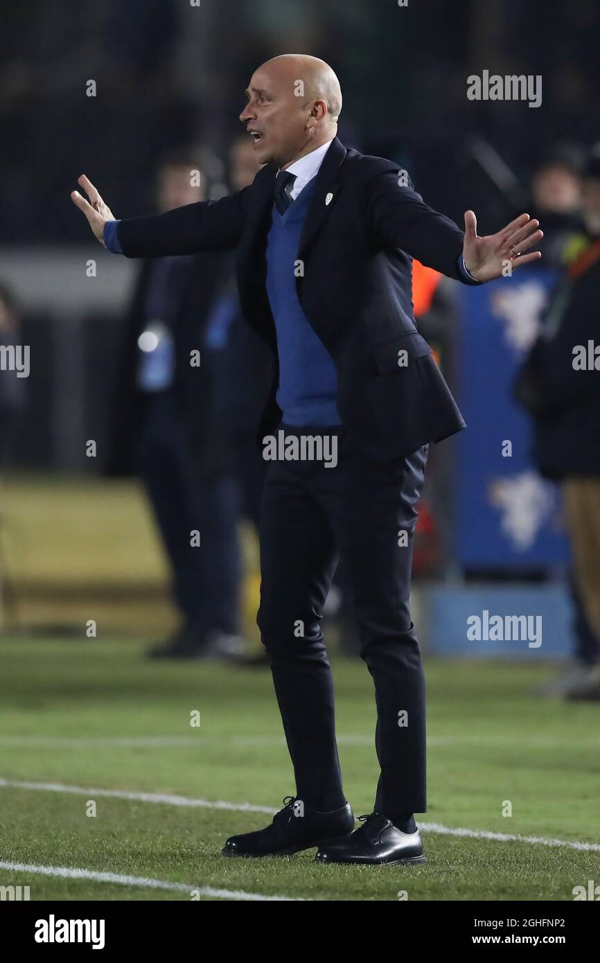 Eugenio Corini Head Coach Palermo Fc Editorial Stock Photo - Stock