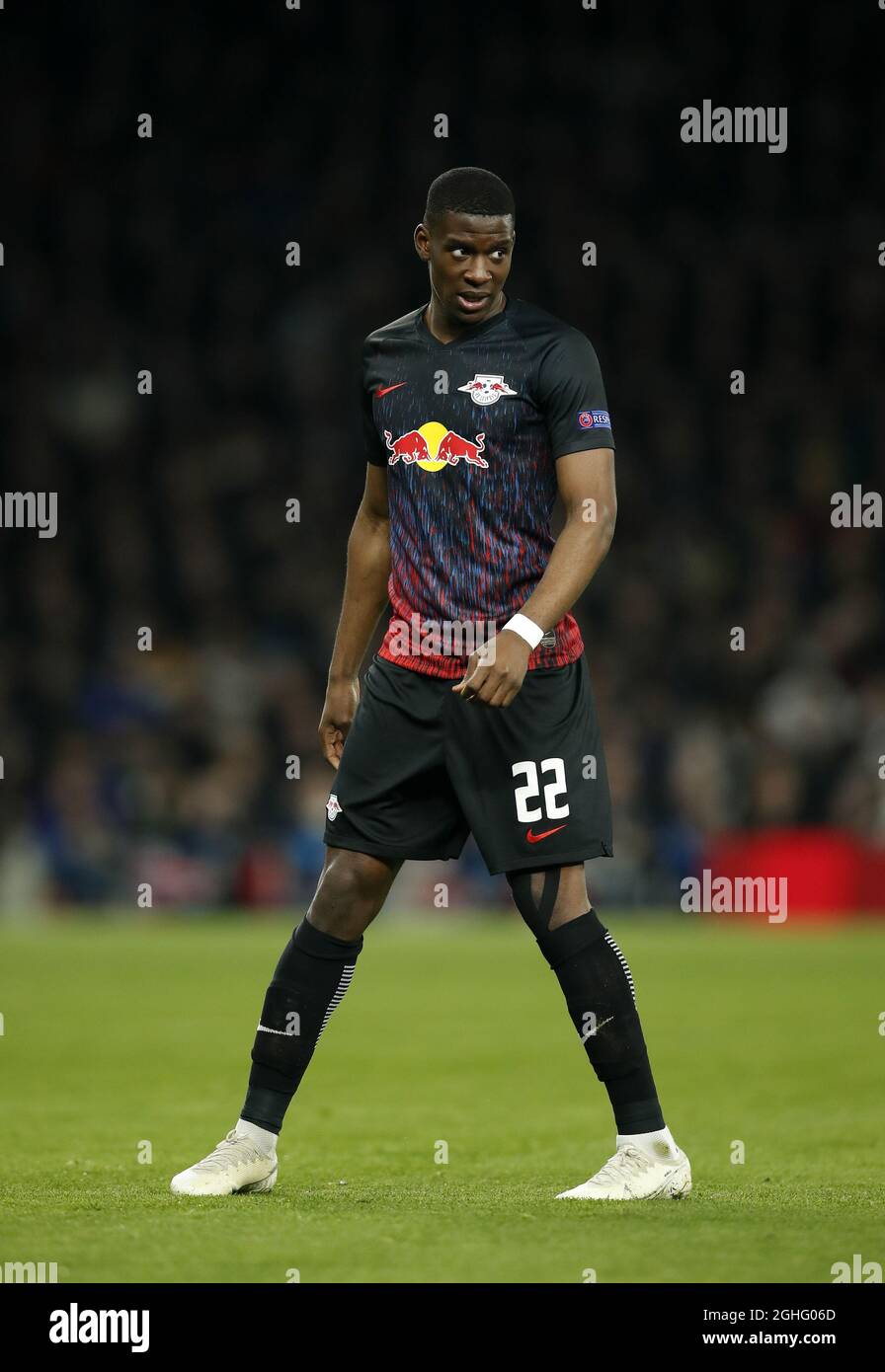 RB Leipzig s Nordi Mukiele during the UEFA Champions League match
