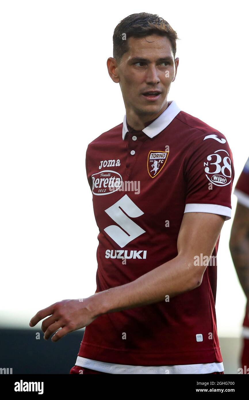 Torino Fc S Serbian Midfielder Sasa Lukic During The Serie A Match At Allianz Stadium Turin Picture Date 4th July Picture Credit Should Read Jonathan Moscrop Sportimage Via Pa Images Stock Photo