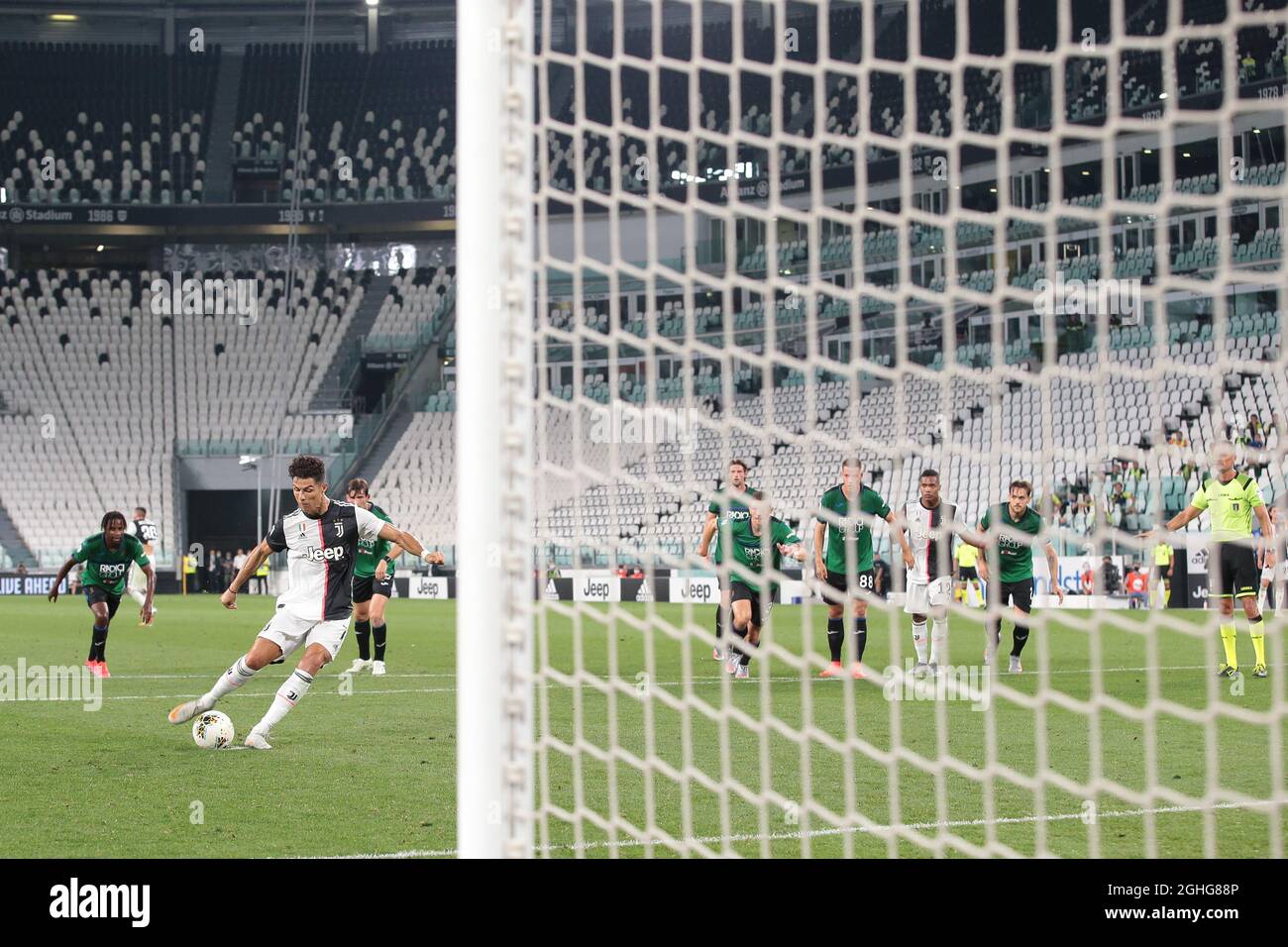 Diogo Silva do CRB celebrates saving penalty and thus winning penalty  competition for CRB during the Copa do Brasil football match between  Palmeiras v CRB at the Allianz Parque stadium in Sao