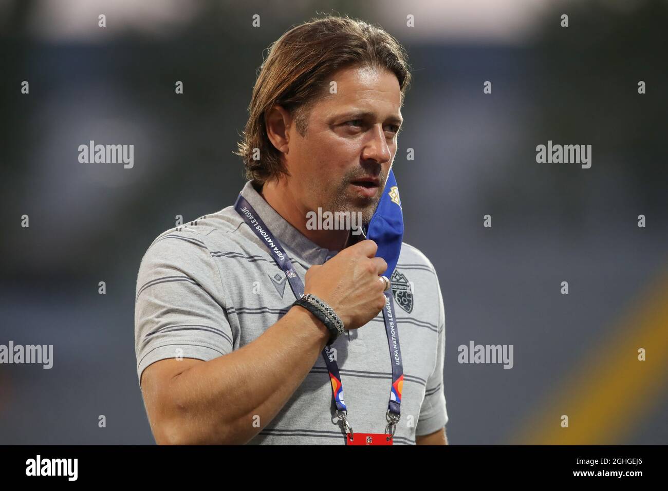 Helgi Kolvidsson Head coach of Liechtenstein during the UEFA Nations League match at Stadio Romeo Neri,