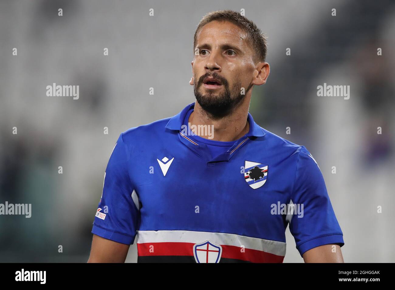 Gaston Ramirez of UC Sampdoria during the Serie A match at Allianz Stadium, Turin. Picture date: 20th September 2020. Picture credit should read: Jonathan Moscrop/Sportimage via PA Images Stock Photo